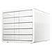 Ibox Design drawer set, 295 x 355 x 247 mm, Bianco - Foto miniatura 3